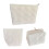 Simple Design Quilted Shell Makeup Bag Lightweight For-large 2