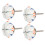 Easy to Install Cabinet Knobs, Long-Lasting Ceramic Drawer Pulls with Artistic Design, Durable Handmade Hardware Featuring Premium Rust-Free Component 6