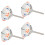 Easy to Install Cabinet Knobs, Long-Lasting Ceramic Drawer Pulls with Artistic Design, Durable Handmade Hardware Featuring Premium Rust-Free Component 5