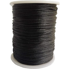 Vibrant Nylon Cord, Satin String For Macrame Trim Cord, Quality Assurance Bulk Beading Thread Easy To Seal Ends With Flame For Necklace Jewelry Making