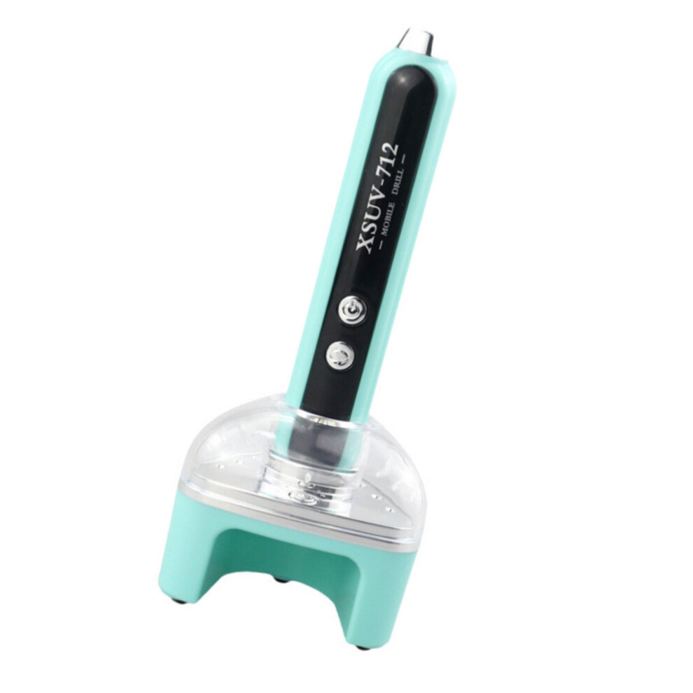 Green Extreme Quiet Unguis Drill Structure 35000Rpm Motor Usb