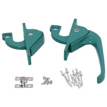 Fecho para janelas de abertura plana, design robusto com parafusos de liga de zinco para janelas de batente, uso versátil para segurança