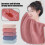 Plushes Corals Velvets Handdoek,-steenrode badhanddoek 6