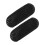 2-Pack Hair Volumizing Inserts - Invisible Teasing-Black 1