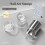 Mini Transparent Silicone Nail Stamp Tool For-Transparent color 2