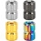 Tire Valve Stem Caps for 1198 S 2010  Dustproof Dust Caps With Spanner, AntiTheft, Gold 2