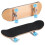 Σετ παιχνιδιών για skateboard με δάχτυλα, κατασκευή από κράμα σφενδάμου, πλήρως 6