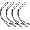 Protège-oreilles lavables pour masques faciaux, conception multi-usage avec ajustement confortable et sangle de masque réutilisable, crochet 1
