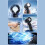 Rechargeable Handheld Fan With Ice Compress Cooling, 100Speed Settings, LED Display, USB Charging, Black 5