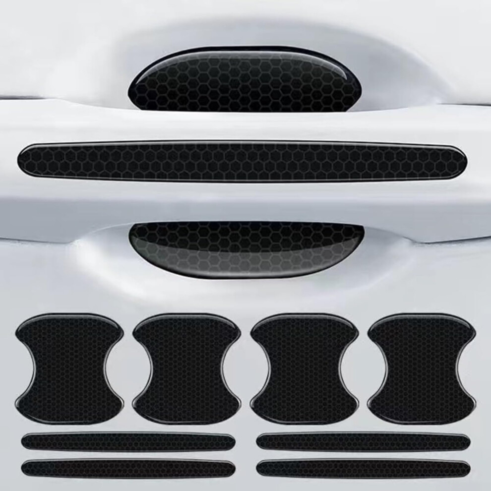 Car Door Handle Protectors For Fiat 500 500S 500E 500C 500L 500X Waterproof AntiâScratch Film 9339159615850