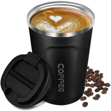 Contenitore per bevande calde e fredde, tazza termica a doppia parete con isolamento sottovuoto, bicchiere da viaggio in acciaio inossidabile a prova