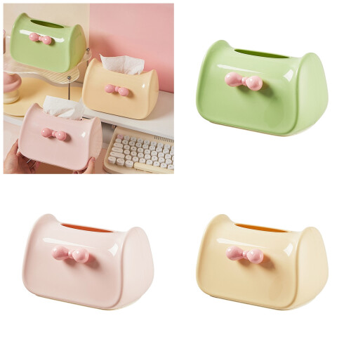 Distributeur de boîte à mouchoirs fonctionnel avec-Vert 2