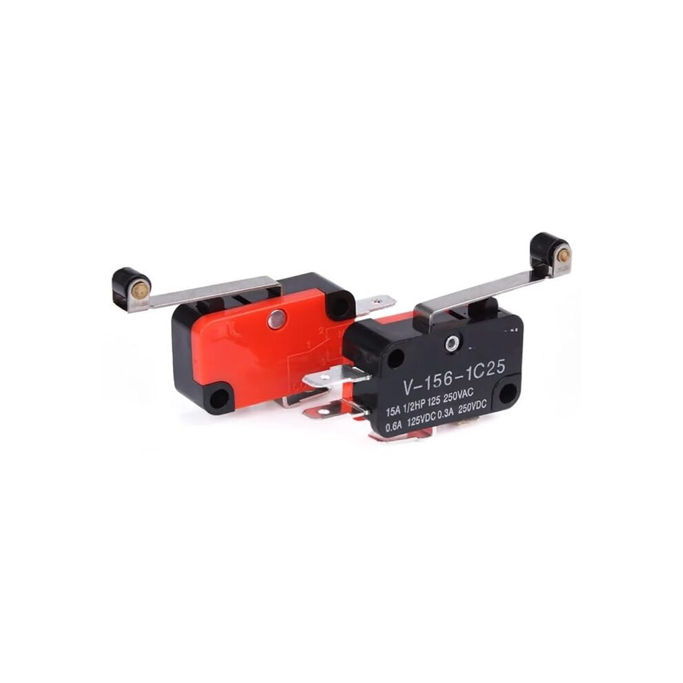 15A Spdt Momentary Push Button Microswitch Travel Switch, Snapaction Limit Switch 9067246234935