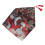 Santa Pattern Table Runner Tablecloth for Christmas Home &-Red 1