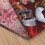 Santa Pattern Table Runner Tablecloth for Christmas Home &-Red 4