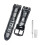 Genuine Leather Replacement-black black buckle 23mm with tools 1