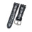Quick Change Leather Band Easy-black steel buckle 23mm 1