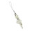 Lightweight Portable Snowflake Shaped-mobile phone chain 1