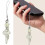 Snowflake Keychain Elegant Phone Hanging Rope Mobile-keychain 3
