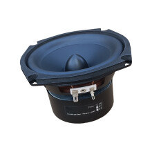 High Performances 5inch Square Subwoofer Metal Rubber-6 ohms