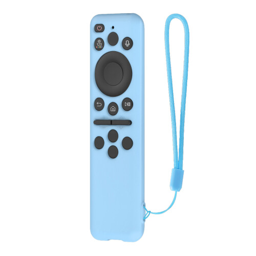 Flexible Silikonhülle für- Leuchtendes Blau