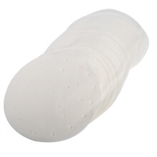 Tapete para fritadeira a ar com orifícios respiráveis, 25 cm (10 polegadas), ecológico, seguro para alimentos, feito de madeira ou papel, para