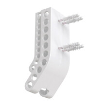 Battery Organiser Case Wall Mounted Storage Holder 10 2A-White