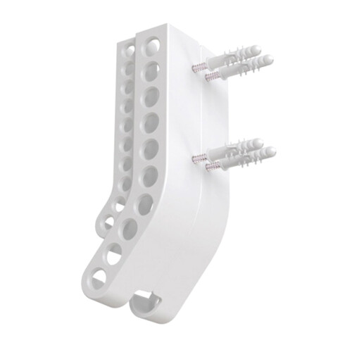 Battery Organiser Case Wall Mounted Storage Holder 10 2A-White