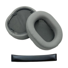 Replacement Ear Cushions Headband-Dark gray Protein crust