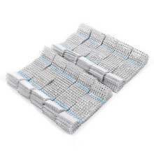 Porta-guardanapos chiques, elegantes anéis de guardanapo com strass para casamento, jantar, festa, decoração DIY com design em plástico brilhante