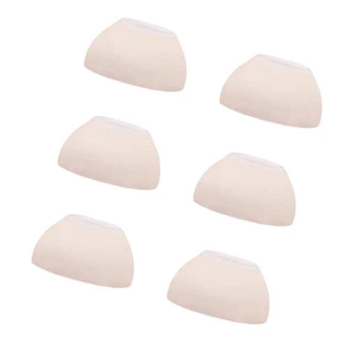 6pcs Lightweight Silicone Earpod Protectors-Medium size