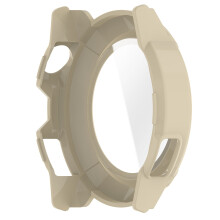 Thin Profile Smartwatch Protective Shell Tempered Glass-White