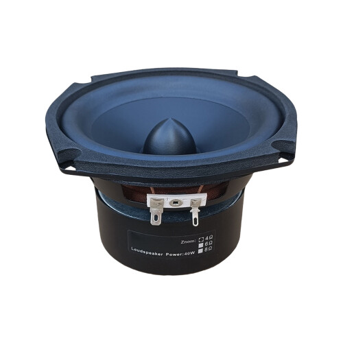 Caisson de basses carré professionnel de 5.25 pouces,-4 ohms