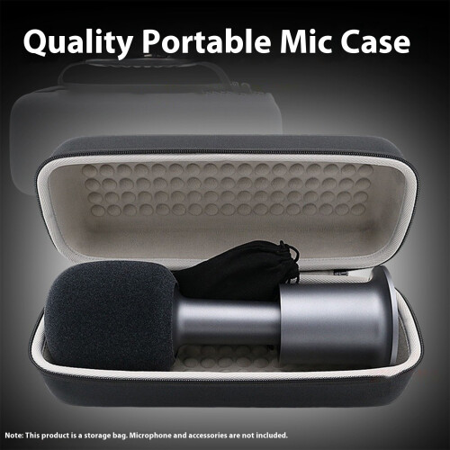 Pochettes de transport pour microphone avec extérieur résistant 1