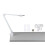 Overhead microfoonhouder Multi-positie-opstellingen Stabiel-Wit 1