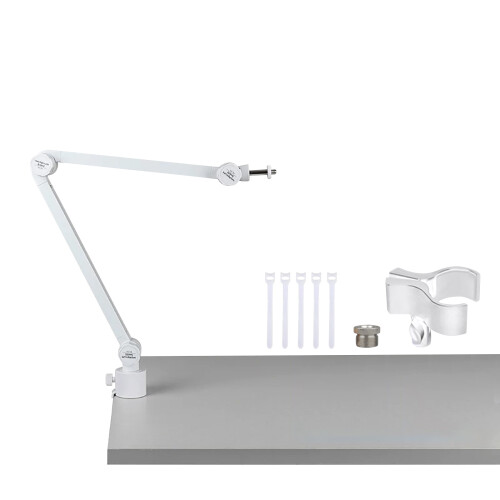Overhead microfoonhouder Multi-positie-opstellingen Stabiel-Wit