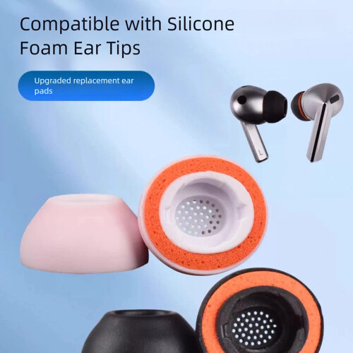 Half Dozen Silky Silicone Earbud Faceplates Ergonomic-small 2