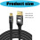 16K Mini DisplayPort to DisplayPort 2.1 Extension Cable-3m 3