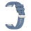 Bracelets de montre en Silicone, conception multi-trous,-Bleu 1