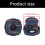 Studio Grade 5inch Square Subwoofer Metal Chassis Rubber-6 ohms 3