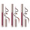 Easy Removal Lip Liner Pencil Pointed Tip Design Matte-03color 4