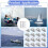 Practical Turnlock Fastener for Canvas Secure in-30 piece set 2