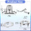 Practical Turnlock Fastener for Canvas Secure in-30 piece set 3