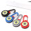 4Pcs LED Flashlight Pocket Lamp Portable Keychain Lights 4