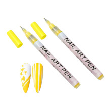 12-color nail art markers with 0.5mm tips; nail art markers,-YL