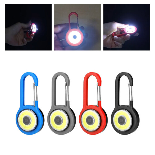 4Pcs LED Flashlight Pocket Lamp Portable Keychain Lights 1