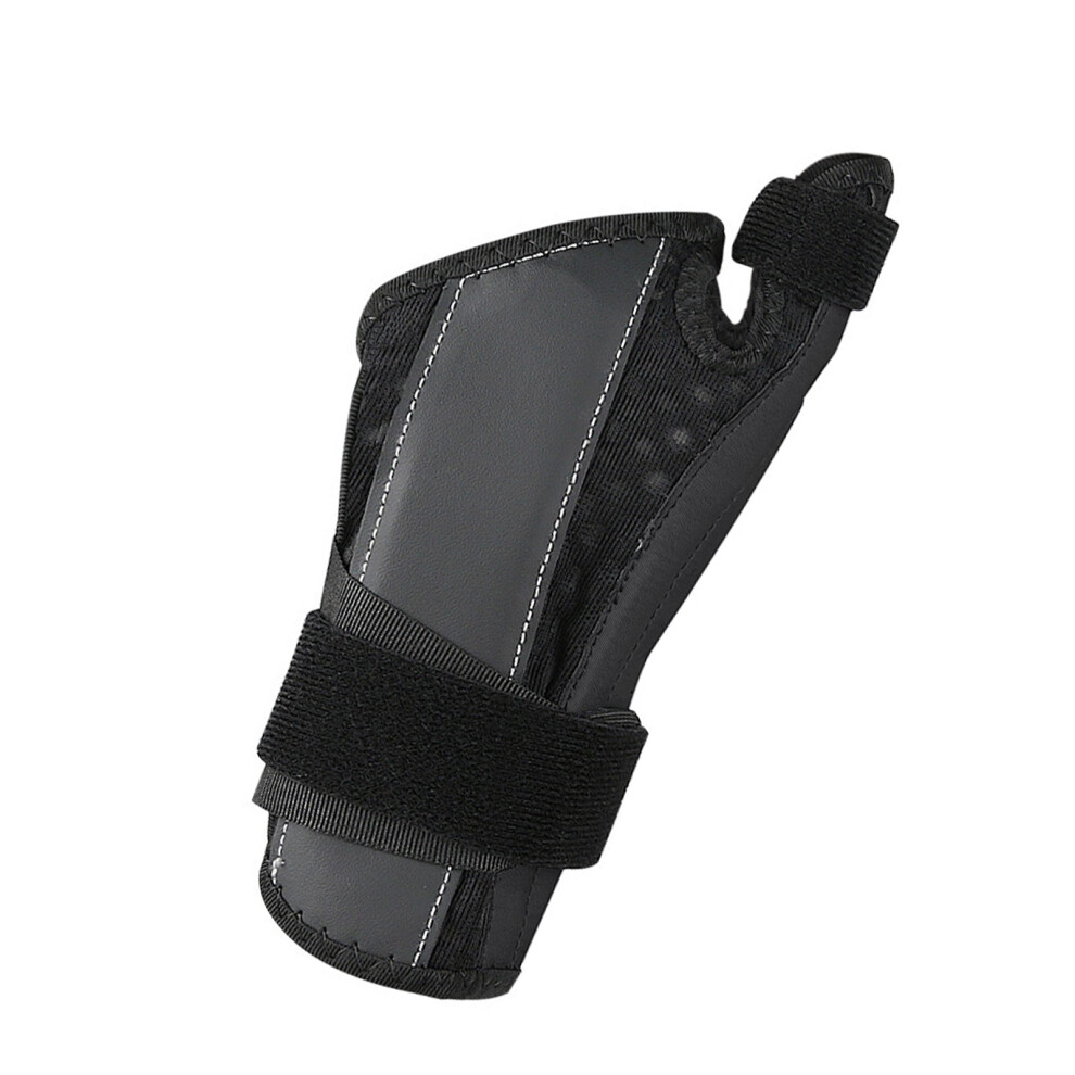 Comfortable Breathable Adjustable Wrist Brace-Black Left