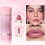 Easy Apply Blush Serums Seamless Blend Liquids Blush-01color 3