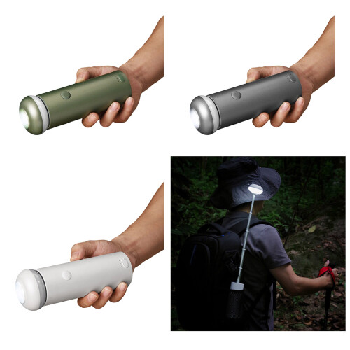 Multipurpose Small Flashlight with ABS Aluminum Materials-White 2