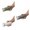 Multipurpose Small Flashlight with ABS Aluminum Materials-White 2